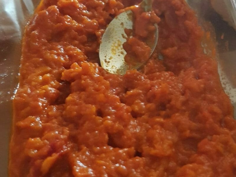 Cliquez pour zoomer ! Tartinade d’aubergines et tomates Thermomix par nathyaude