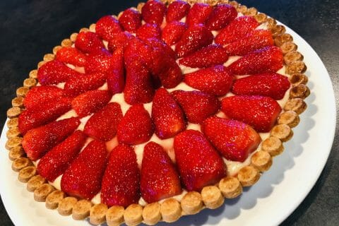 Cliquez pour zoomer ! Tarte aux fraises au Thermomix