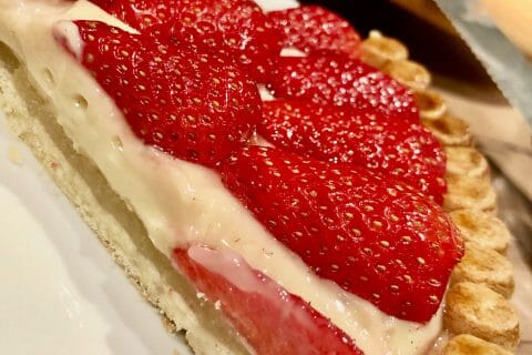 Cliquez pour zoomer ! Tarte aux fraises au Thermomix