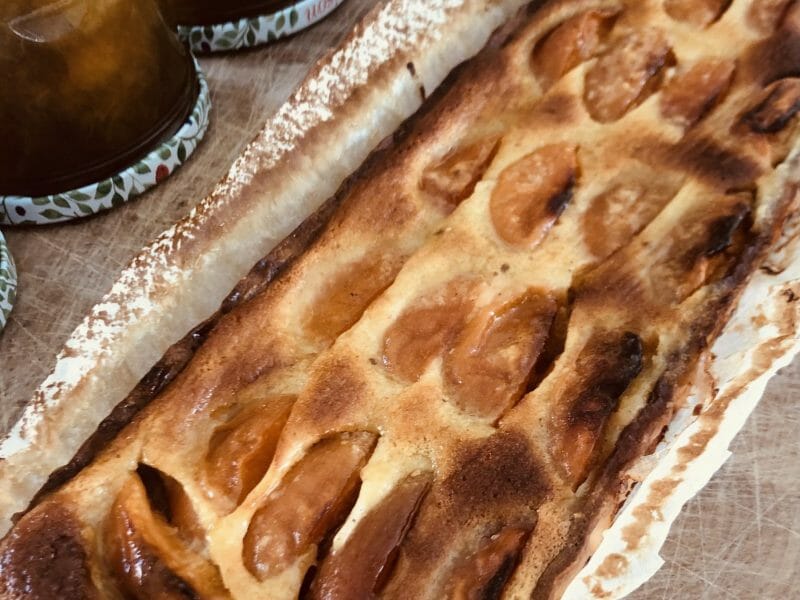 Cliquez pour zoomer ! Tarte amandine aux abricots Thermomix par Fanny_11