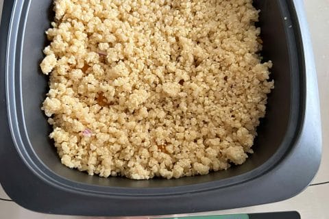 Cliquez pour zoomer ! Crumble de butternut au chorizo Thermomix par yonéa