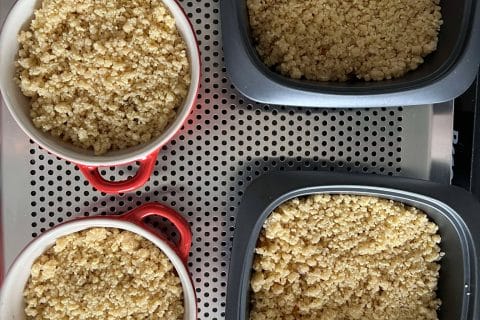 Cliquez pour zoomer ! Crumble de butternut au chorizo Thermomix par yonéa