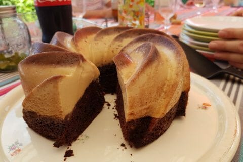 Cliquez pour zoomer ! Chocoflan Thermomix par Natjef