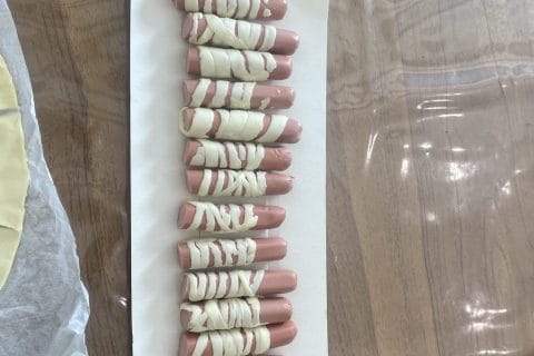 Cliquez pour zoomer ! Saucisses momie Thermomix par lindsouille3