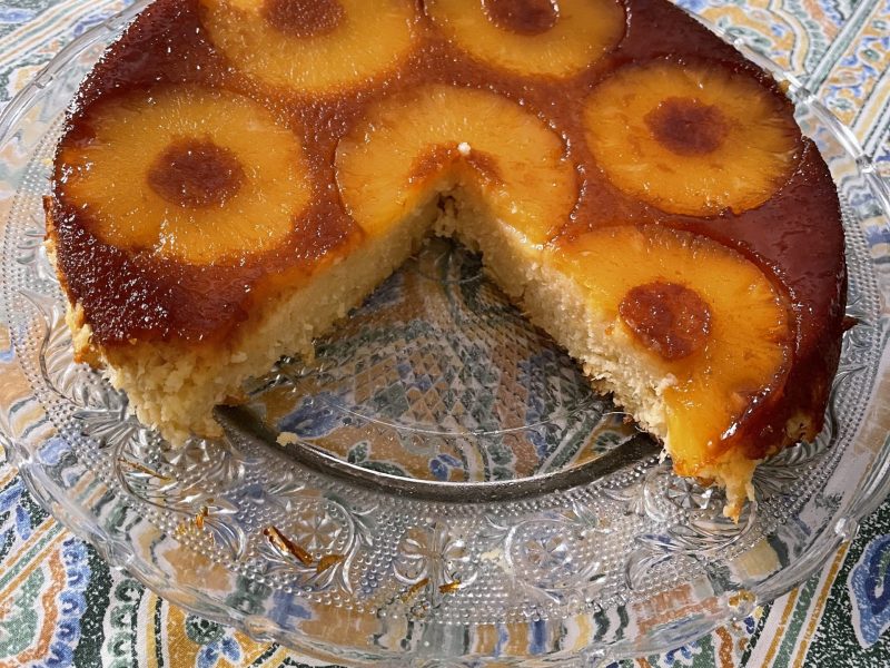 Cliquez pour zoomer ! Gâteau renversé à l’ananas Thermomix par majoune