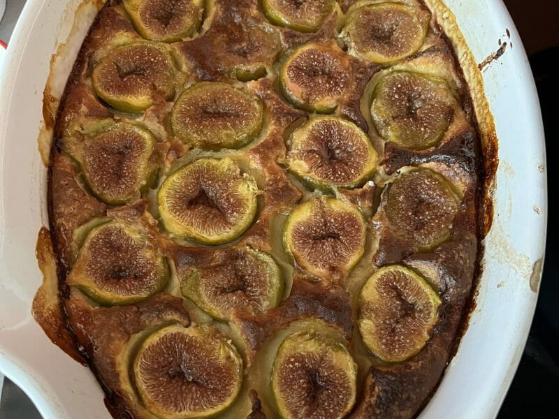 Cliquez pour zoomer ! Clafoutis aux figues Thermomix par manue25260