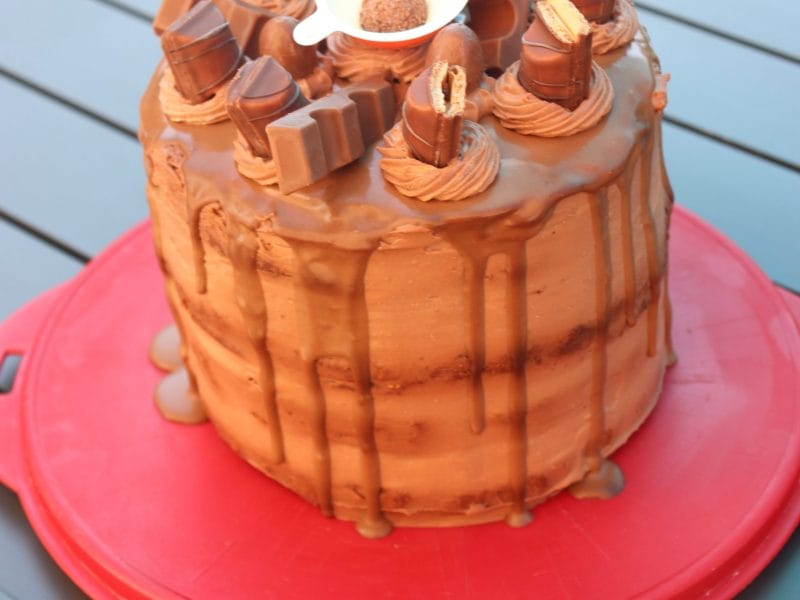 Cliquez pour zoomer ! Layer cake Kinder Bueno Thermomix par socole