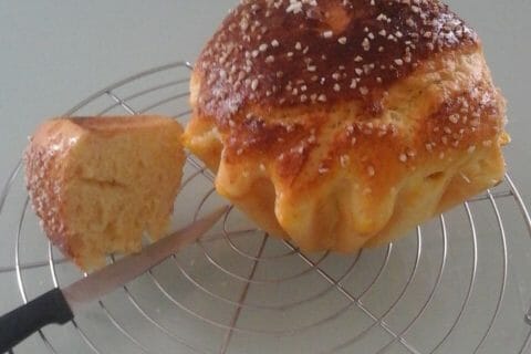 Cliquez pour zoomer ! Mouna (brioche de pâques) au Thermomix