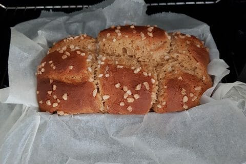 Cliquez pour zoomer ! Brioche sans beurre, sans oeufs Thermomix par Sabrina_9