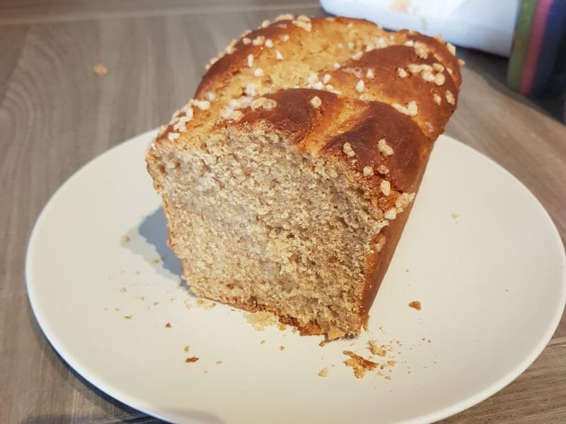 Cliquez pour zoomer ! Brioche sans beurre, sans oeufs Thermomix par Sabrina_9