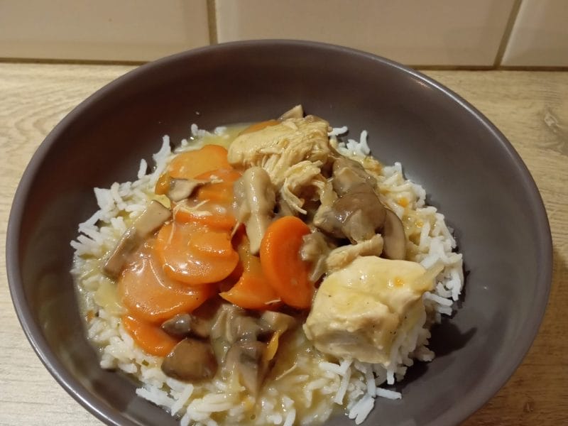 Cliquez pour zoomer ! Blanquette de poulet Thermomix par lacuisinedejodie