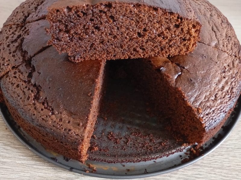 Cliquez pour zoomer ! Gâteau au chocolat des écoliers Thermomix par lacuisinedejodie