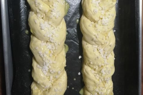Cliquez pour zoomer ! Brioche tressée à la mie filante Thermomix par Anne