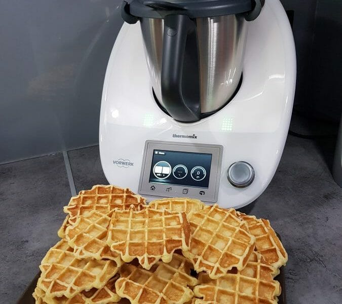 Cliquez pour zoomer ! Gaufres Liégeoises Thermomix par Didine 34