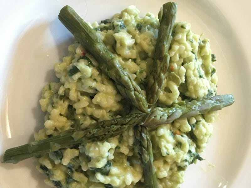 Cliquez pour zoomer ! Risotto aux asperges vertes Thermomix par Patoon61