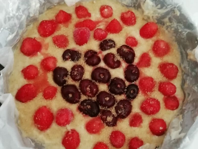 Cliquez pour zoomer ! Gâteau aux fraises Thermomix par Chacha