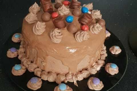 Cliquez pour zoomer ! Layer cake Kinder Bueno Thermomix par Vanessa_14