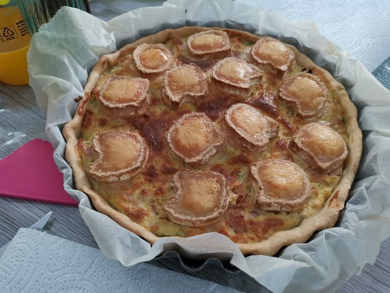Cliquez pour zoomer ! Tarte courgette, jambon & chèvre Thermomix par Alexandre_2