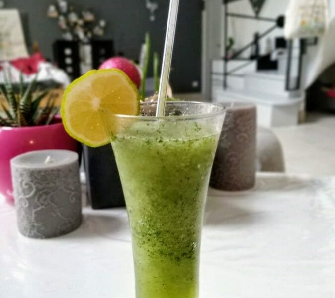Cliquez pour zoomer ! Granité mojito Thermomix par Bibiz