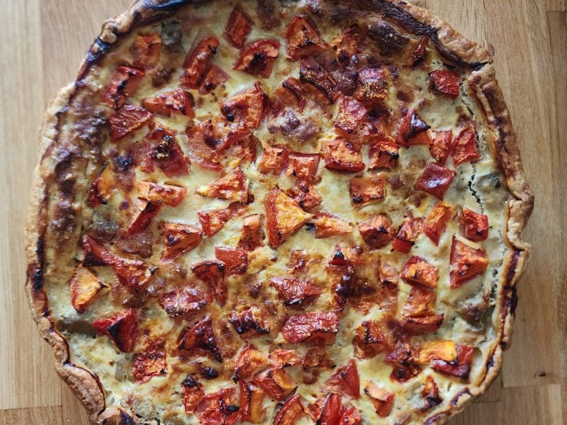 Cliquez pour zoomer ! Quiche thon et aubergines Thermomix par nadou8763