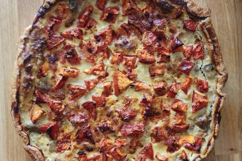 Cliquez pour zoomer ! Quiche thon et aubergines Thermomix par nadou8763