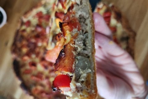 Cliquez pour zoomer ! Quiche thon et aubergines Thermomix par nadou8763