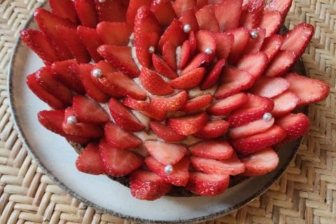 Cliquez pour zoomer ! Tarte aux fraises Thermomix par nadou8763