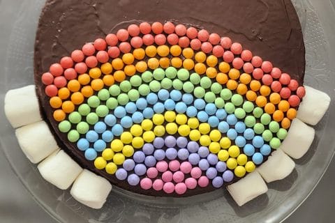 Cliquez pour zoomer ! Gâteau lapin de Pâques Thermomix par nadou8763