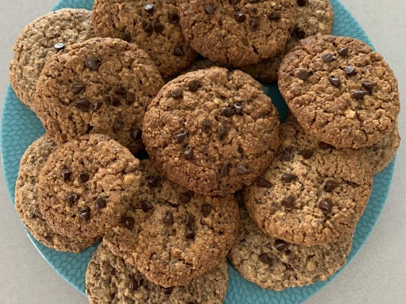 Cliquez pour zoomer ! Cookies avoine et chocolat Thermomix par luluenherbes