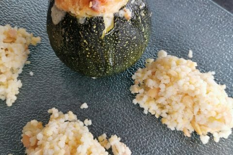 Cliquez pour zoomer ! Courgettes rondes farcies à la ricotta Thermomix par Eli01