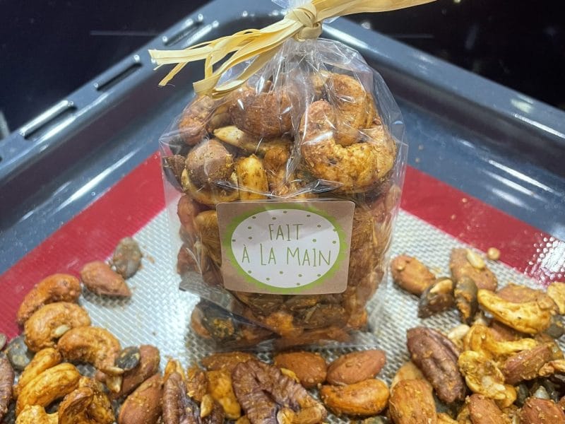 Cliquez pour zoomer ! Noix de cajou grillées au curry Thermomix par Thalie