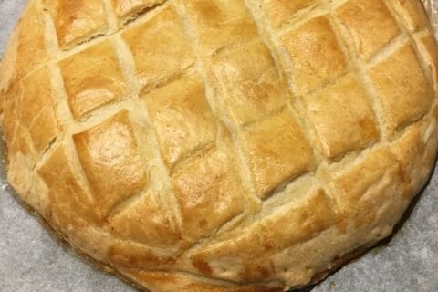 Cliquez pour zoomer ! Galette des rois à la frangipane au Thermomix