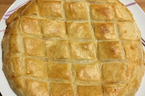 Cliquez pour zoomer ! Galette des rois à la frangipane au Thermomix