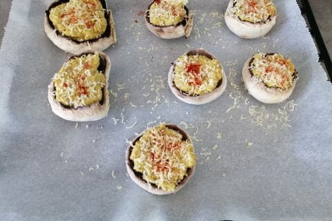 Cliquez pour zoomer ! Champignons farcis au Thermomix