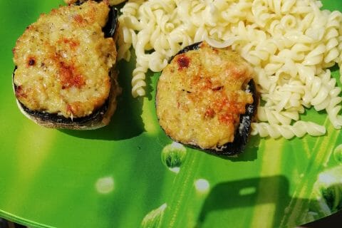 Cliquez pour zoomer ! Champignons farcis au Thermomix