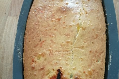Cliquez pour zoomer ! Quiche poivrons et courgettes au Thermomix