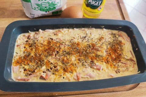 Cliquez pour zoomer ! Cake salé jambon fromage et olives Thermomix par Lillie59