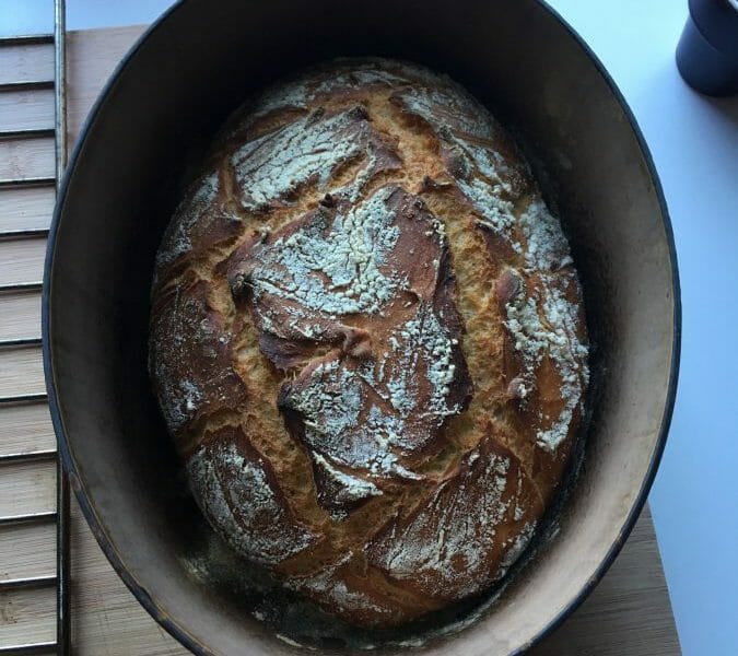 Cliquez pour zoomer ! Pain Cocotte Thermomix par Baudchasile