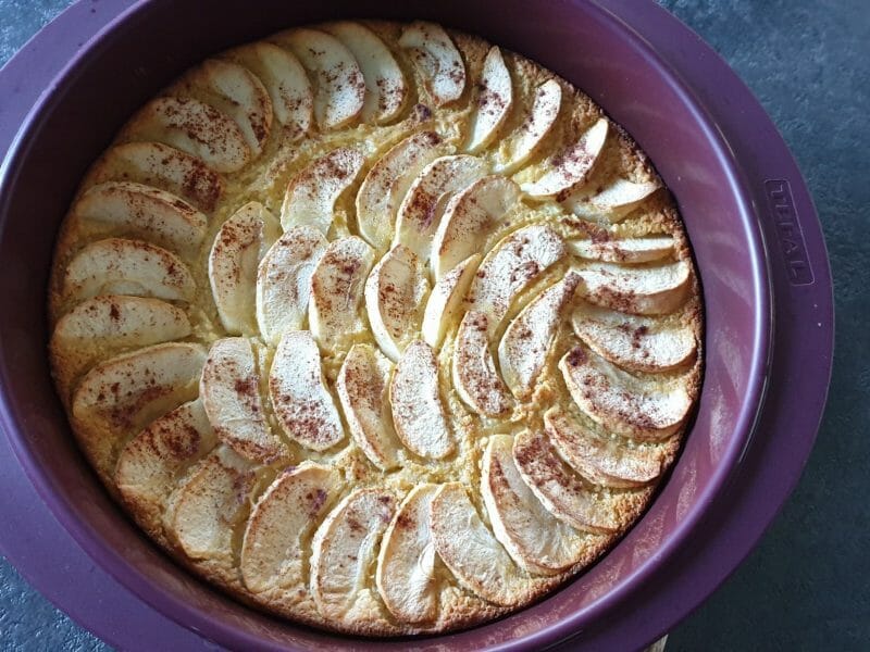 Cliquez pour zoomer ! Tarte aux pommes sans pâte Thermomix par gregetmarion