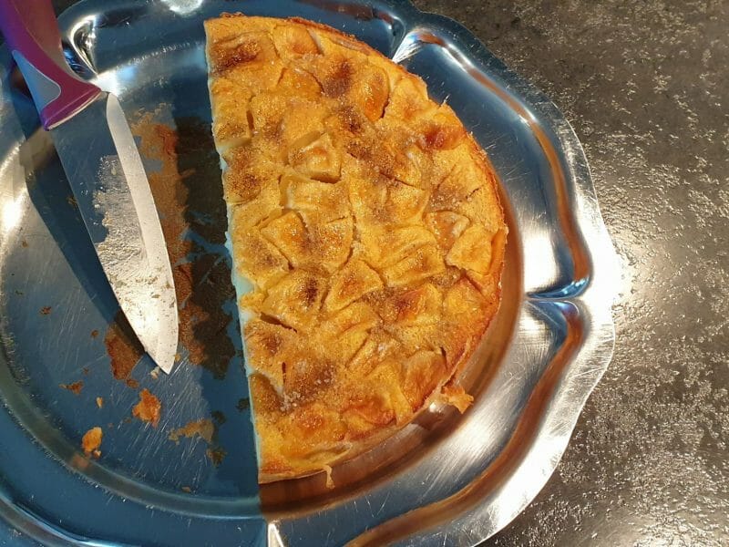 Cliquez pour zoomer ! Flognarde aux pommes Thermomix par gregetmarion