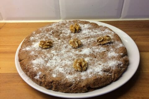 Cliquez pour zoomer ! Gâteau aux noix au Thermomix