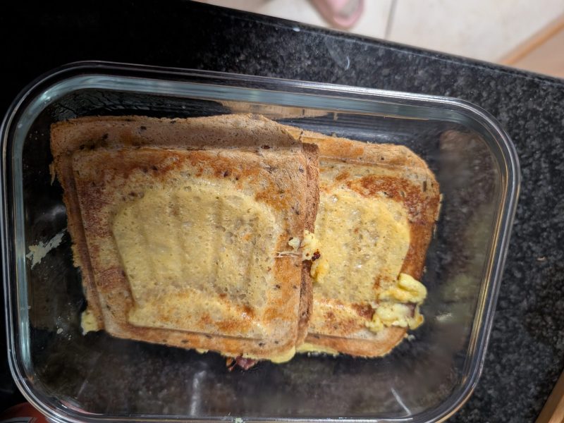 Cliquez pour zoomer ! Croque monsieur Cyril Lignac Thermomix par Eniroc