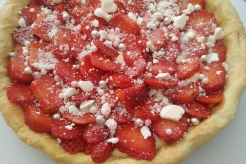Cliquez pour zoomer ! Tarte aux fraises Thermomix par Eniroc