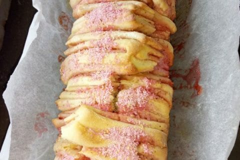 Cliquez pour zoomer ! Brioche à effeuiller à la cannelle au Thermomix