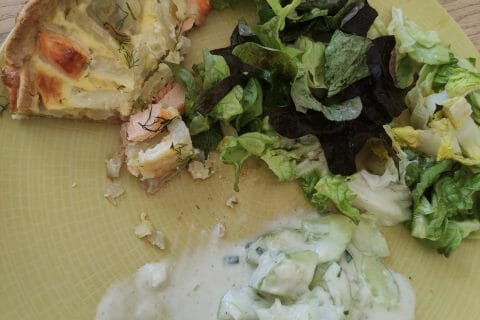 Cliquez pour zoomer ! Tarte au fenouil et saumon Thermomix par Elodie9593