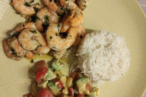 Cliquez pour zoomer ! Crevettes à l’ail Thermomix par Elodie9593