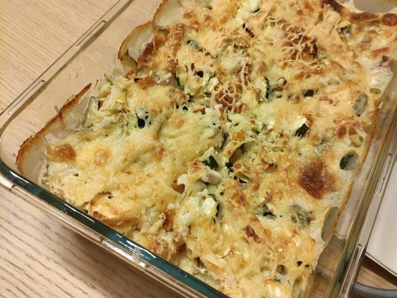 Cliquez pour zoomer ! Gratin de fusilli au jambon Thermomix par Elodie9593
