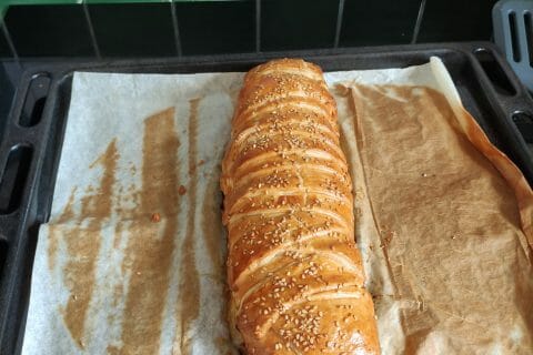 Cliquez pour zoomer ! Feuilleté saumon et poireaux Thermomix par Elodie9593