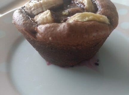 Cliquez pour zoomer ! Brownie fondant choco-banane Thermomix par Estellegouy