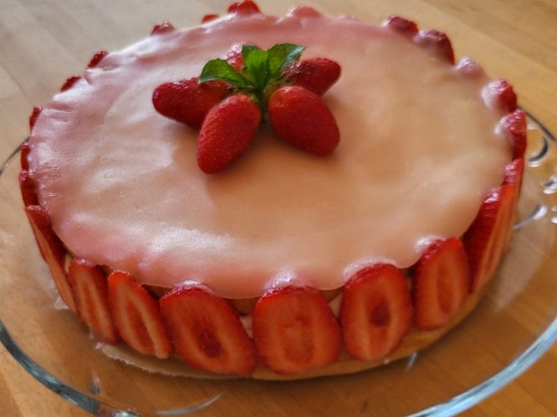 Cliquez pour zoomer ! Fraisier Thermomix par malaga83